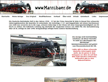 Tablet Screenshot of mannibaer.de